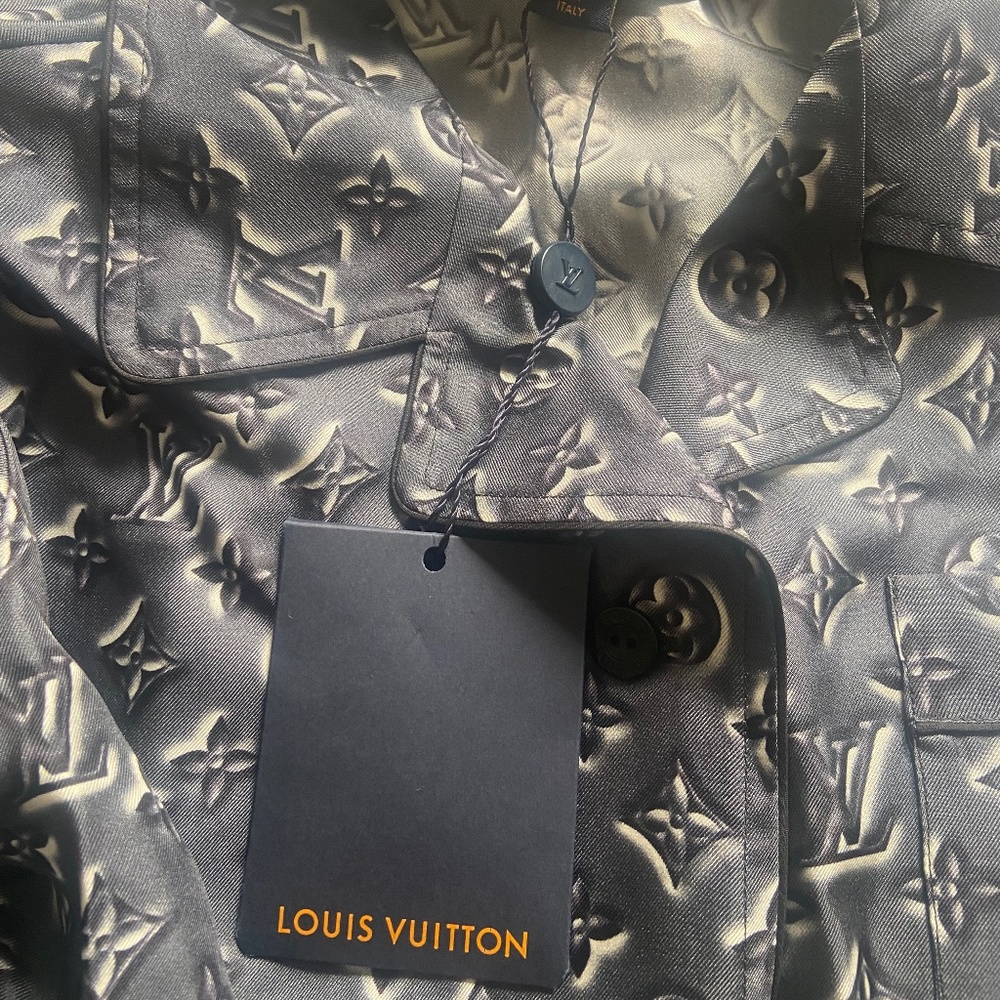 Louis Vuitton Silk Pajama Set